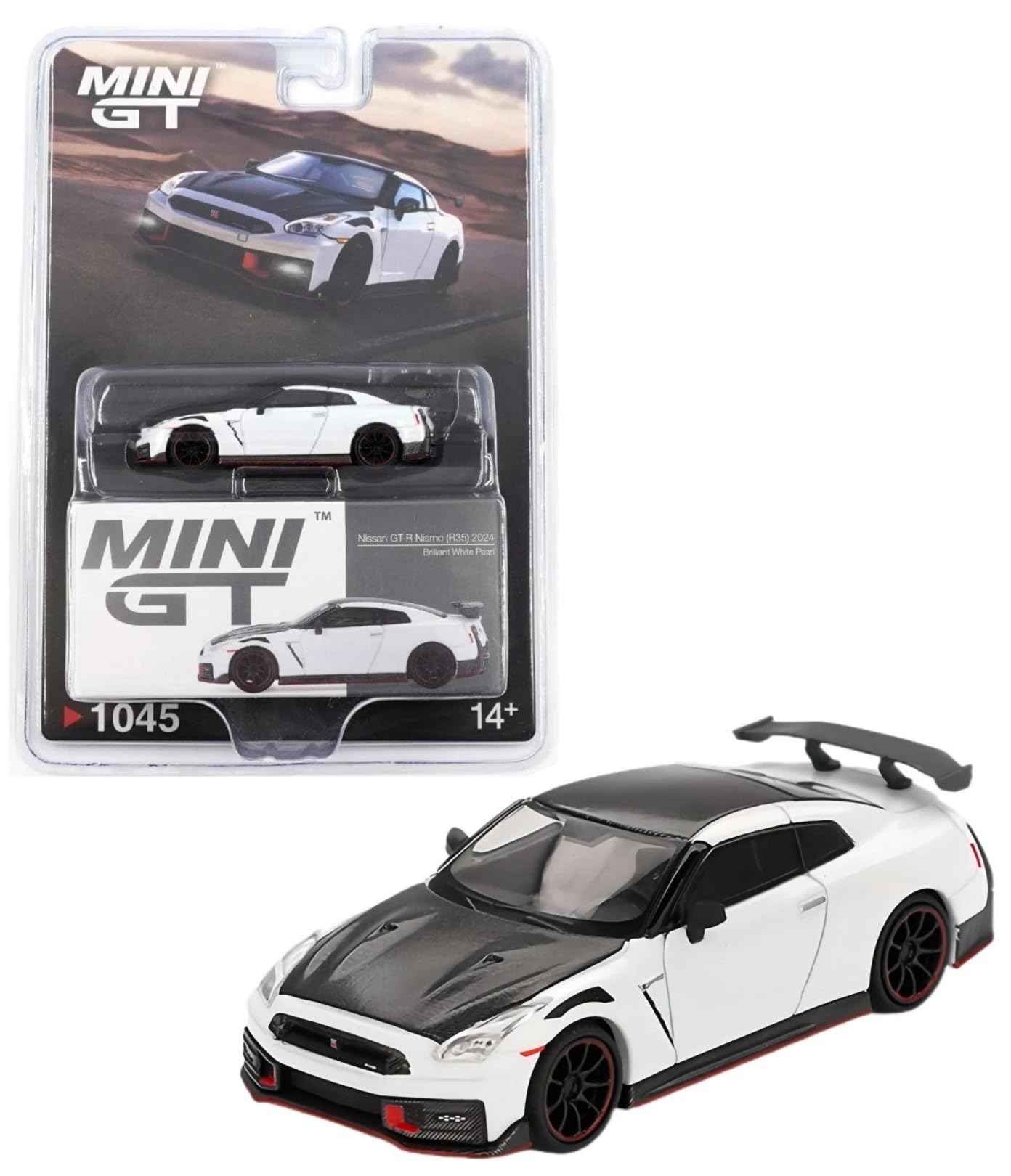 1:64 Diecast Model Car Compatible with Nissan GT-R Nismo (R35