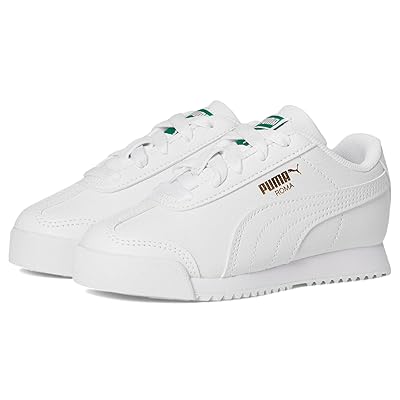PUMA Kids Roma (Little Kid) Kids Shoes Puma White