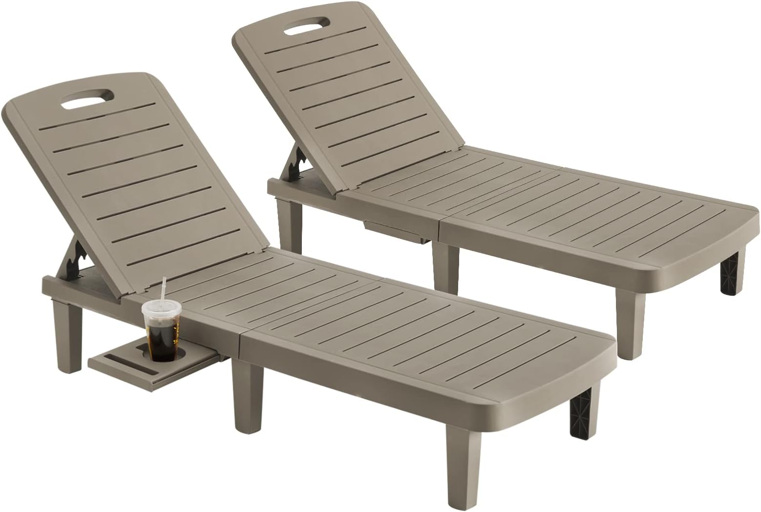 Compamia Aqua Pool Chaise Lounge Chair Stackable Marine