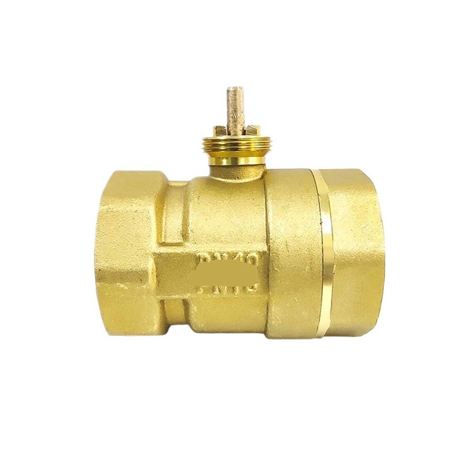 Robinet à tournant sphérique en laiton fileté électrique 1-1/2" DN40 à haute durabilité