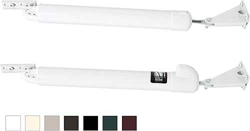 Touch 'n Hold Smooth Sistema cierra puertas, juego doble, B-HDS-1101503