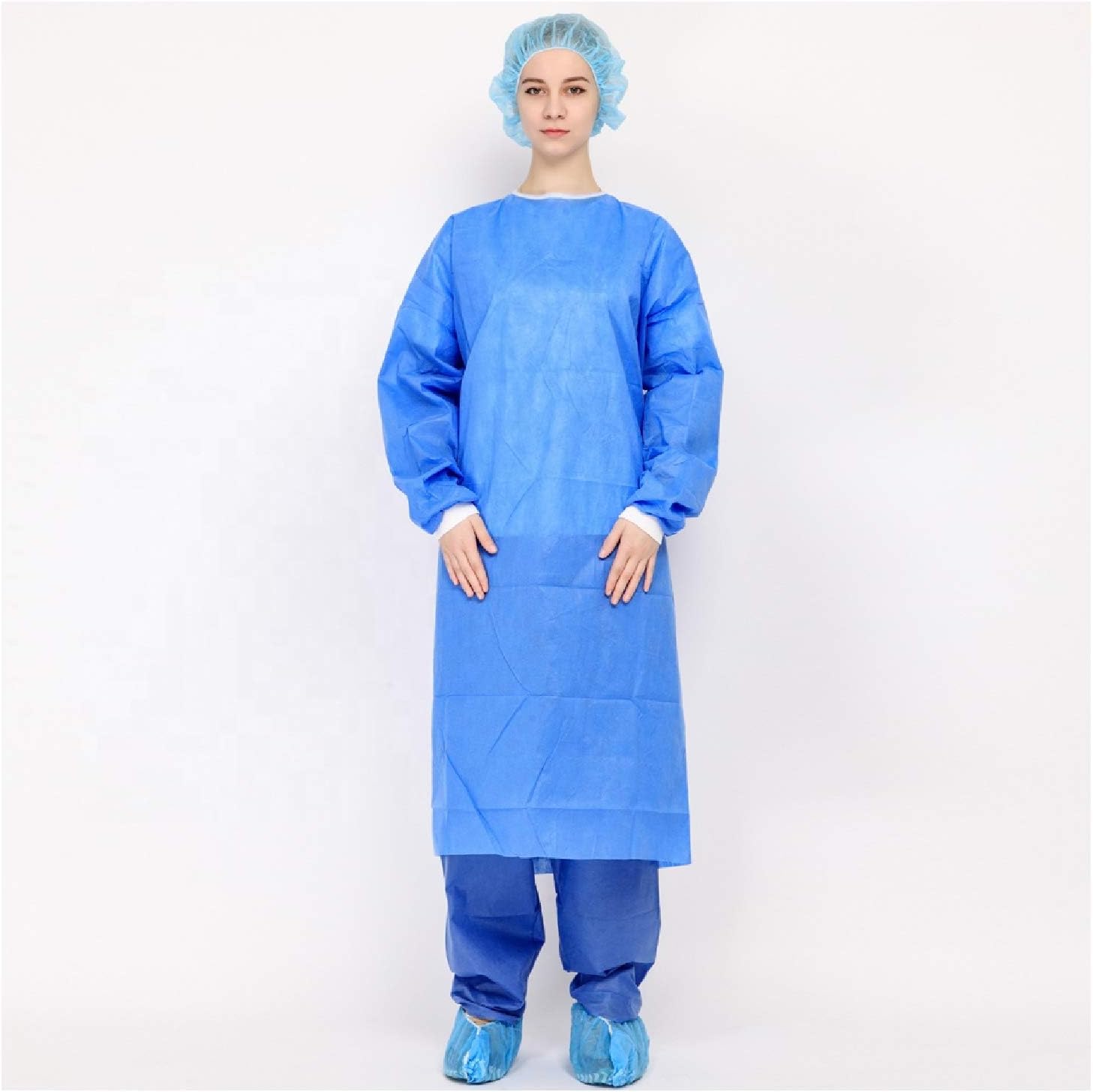 Clinix Hygene Health ChL-NSGOWN-L2XL - Vestidos de aislamiento desechables, no quirúrgicos