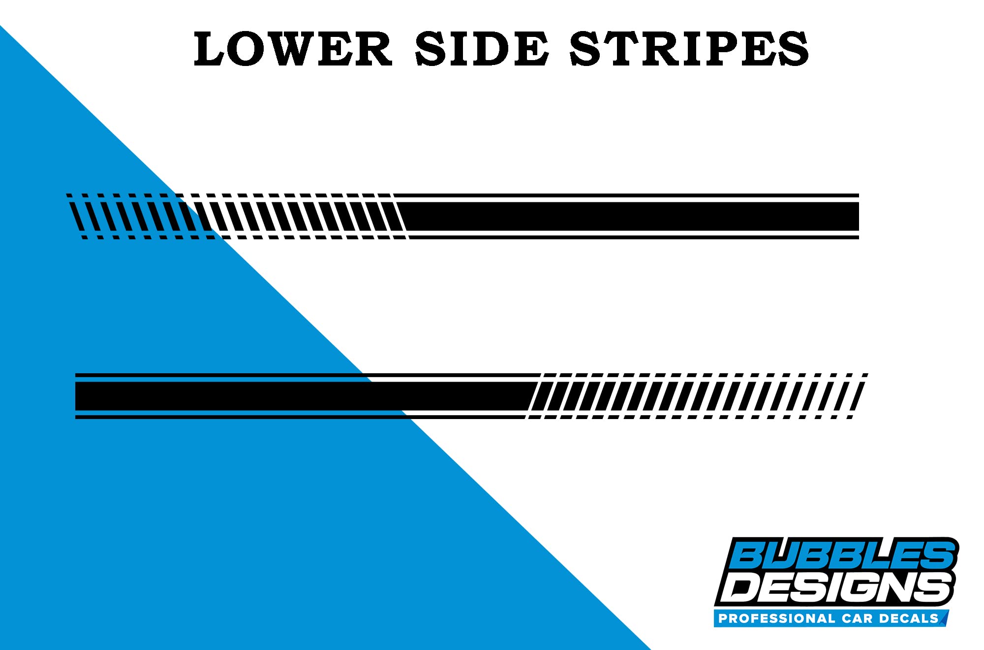 Ford Mustang Rocker Panel Door Side Stripes Decals RP Strip Sticker Set L And R - Foto 5