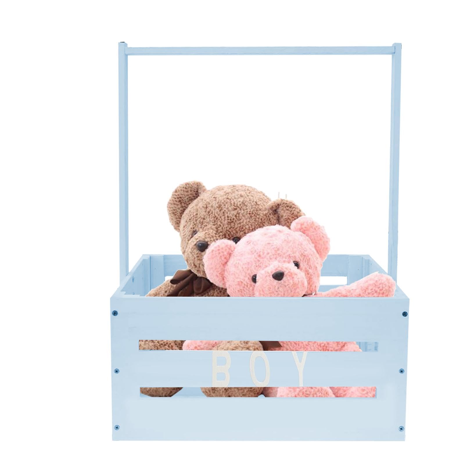 Organizador de bebé - Cesta de almacenamiento portátil para pañales de