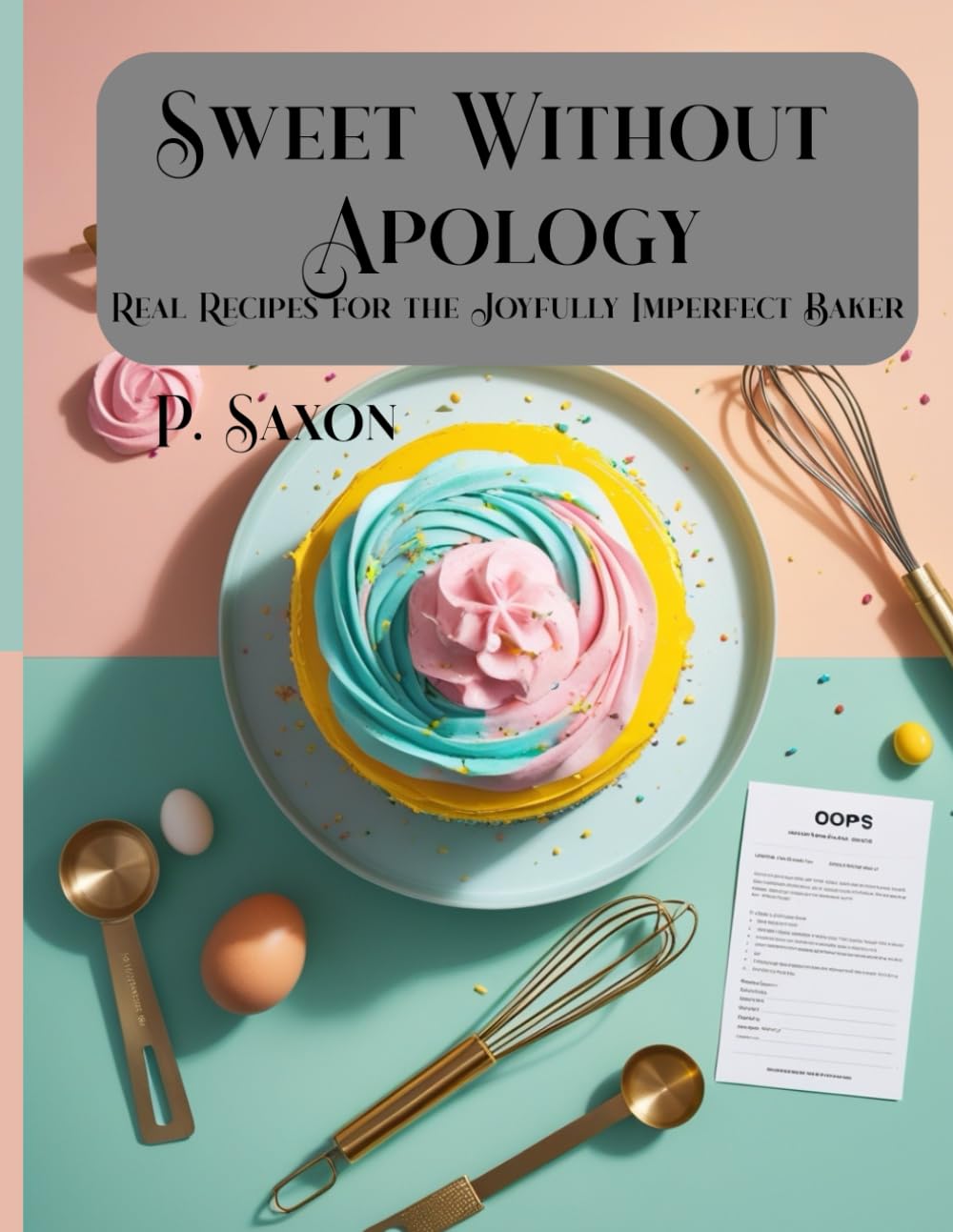 Sweet Without Apology: Real Recipes for the Joyfully Imperfect Baker