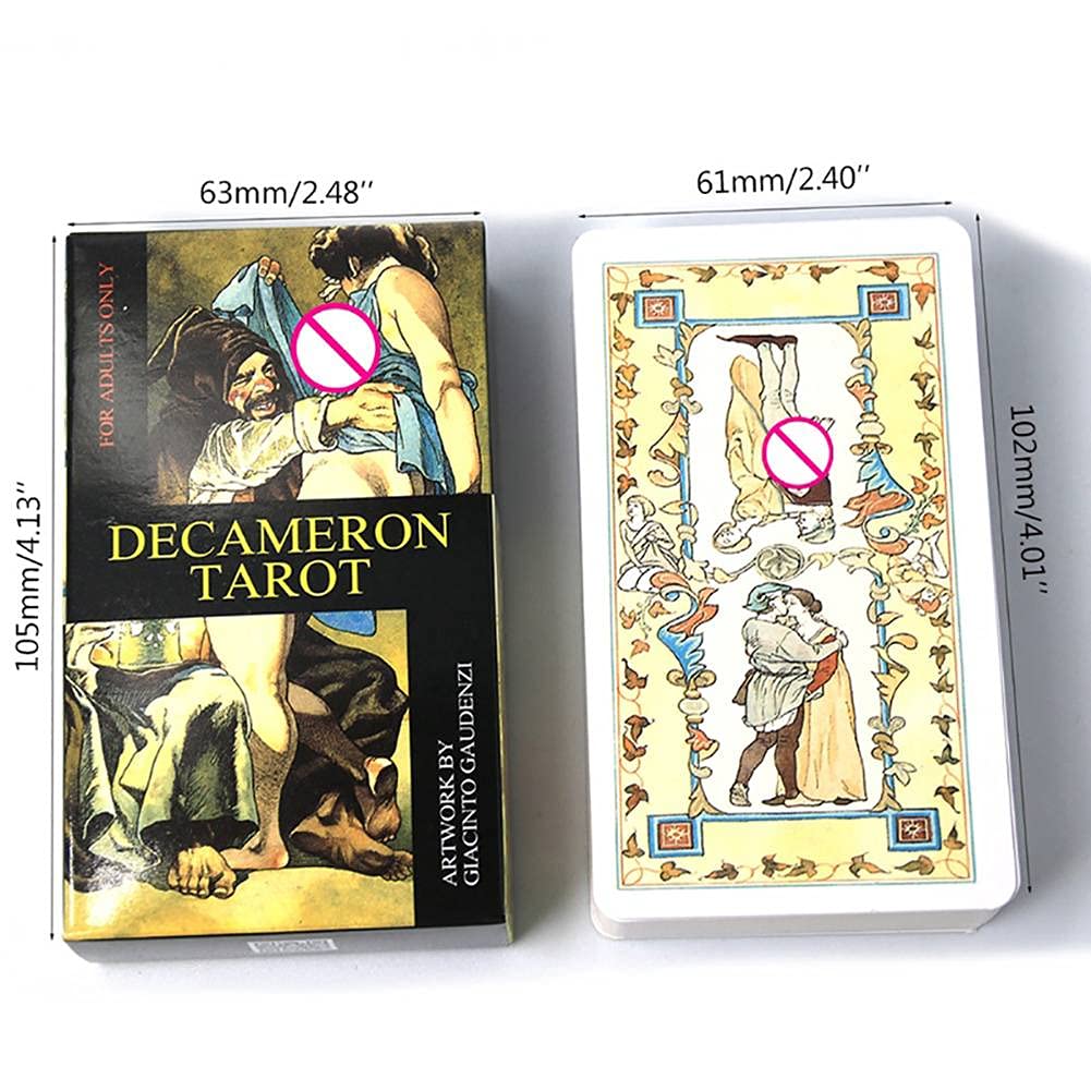 Amazon.co.jp: デカメロンタロットカード Decameron Tarot Cards with