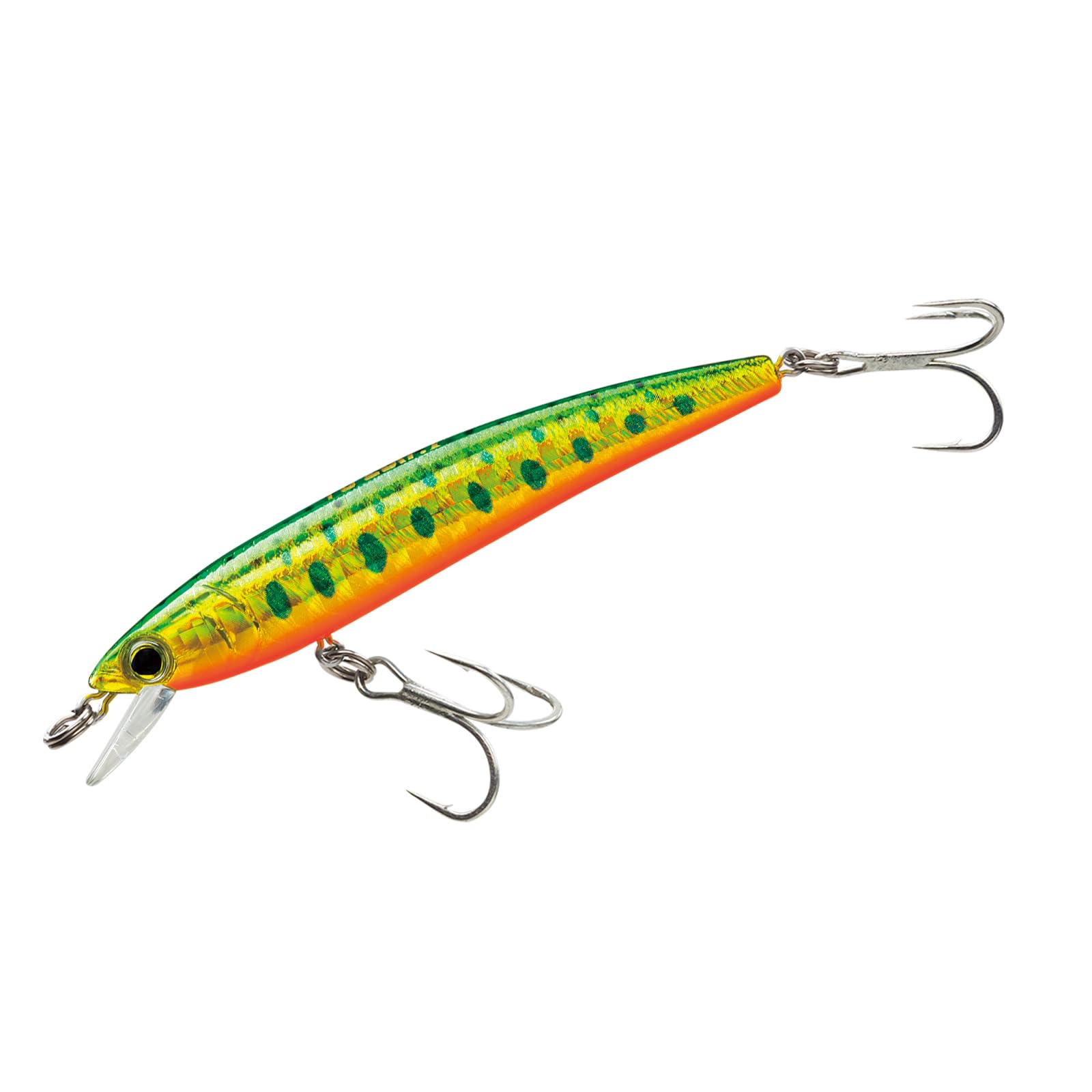 DUEL Yo-Zuri F1163-SHMY Pins Minnow Floating Diver Lure, Brook Trout