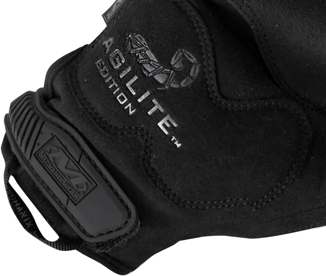 Agilite Semi-Fingerless Mechanix M-Pact® Tactical Glove Black