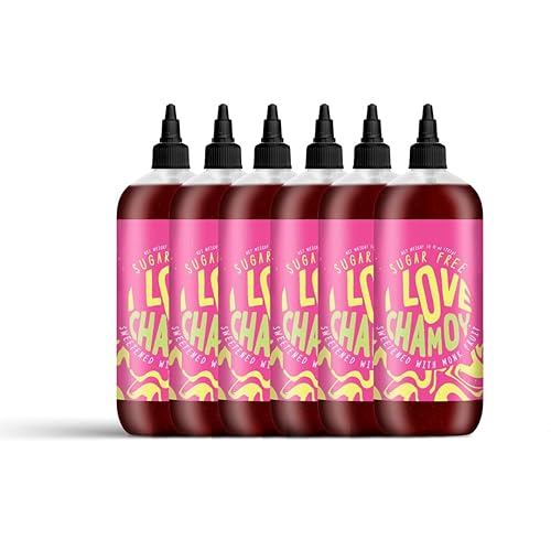 I Love Chamoy - Salsa de Chamoy sin Azúcar - Paquete de 6