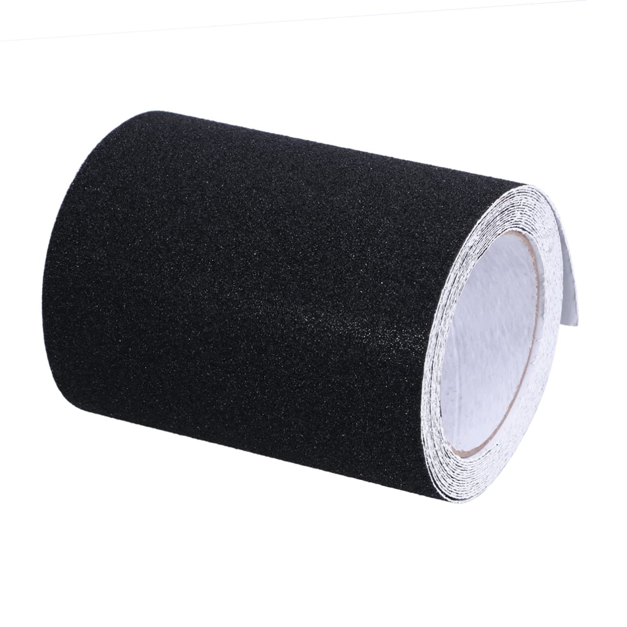 Nastro Antiscivolo Adesivo in PVC per Scale 5m X 15cm Nero | Strisce Adesive Antiscivolo per Scale, Tagliabile, su Piastrelle, Gradini, Treads e Scaffolding