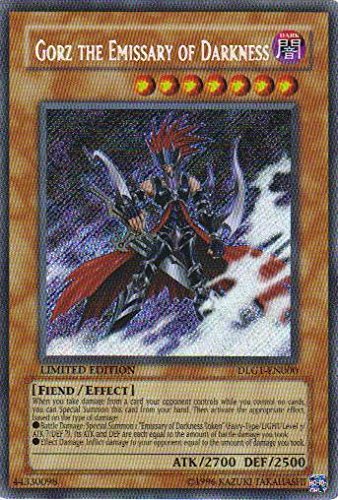 Amazon.com: Yugioh DLG1-EN000 GORZ THE EMISSARY OF DARKNESS Secret
