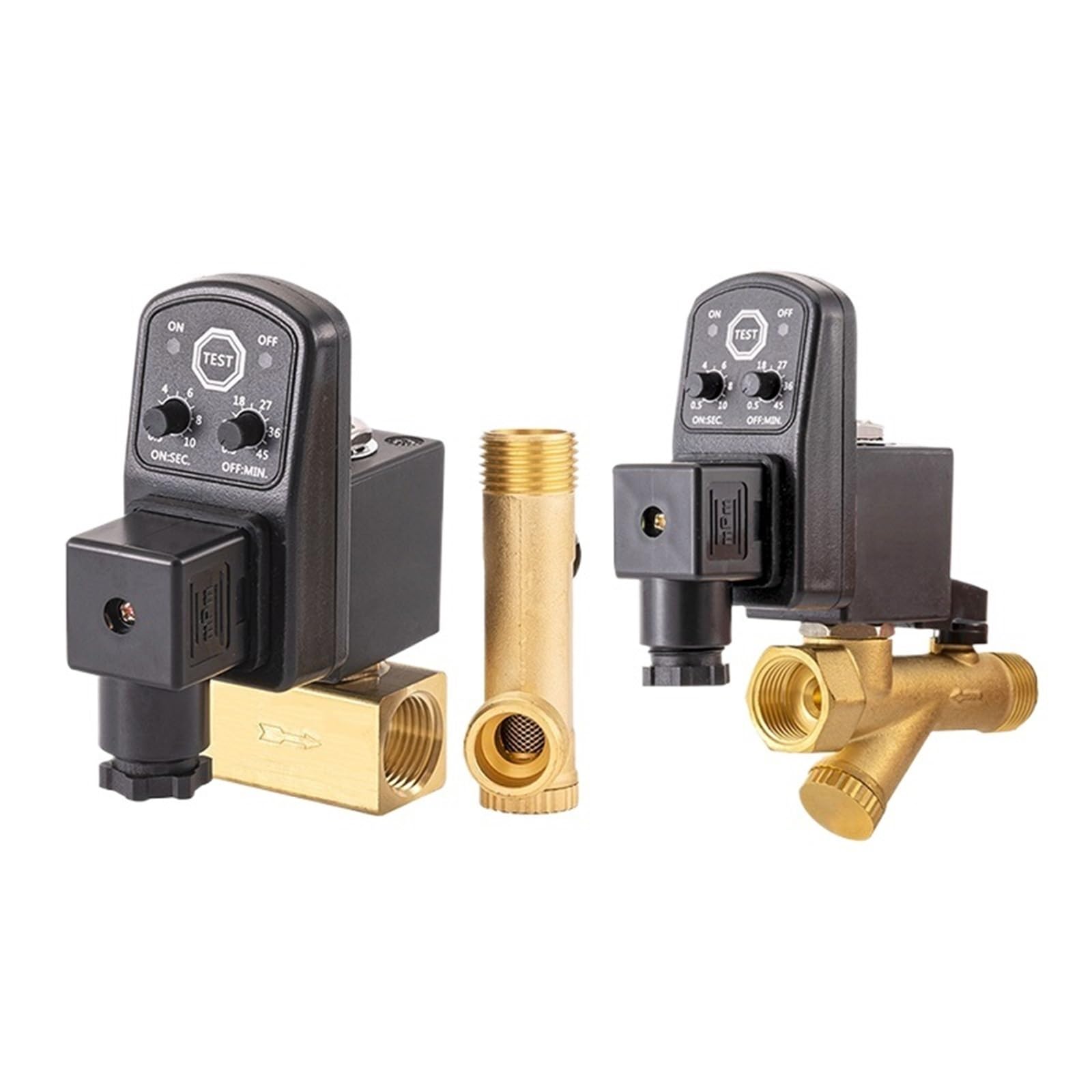 Purgeur temporisé compresseur 1/2 DN15 électrovanne eau automatique AC220V
