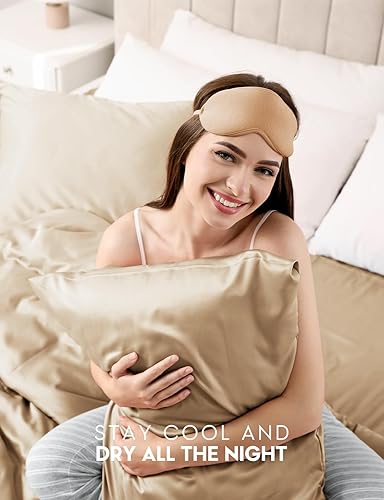 Miniatura 6 de Funda de almohada de seda de morera 100 % pura para cabello y piel, fibras de alto grado 22 Momme 6A, antienvejecimiento, antiarrugas, fundas de