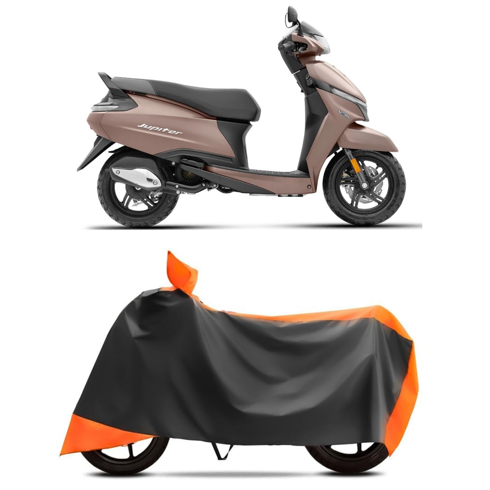Vozilo Water Resistant Bike Cover Compatible with (TVS Jupiter), Rain, UV,  Dust and Scratch Proof, All-Weather Proof Full Body Bike Cover Five Thread  Stitched (Interlock) Pack of 1 : Amazon.in: Car &