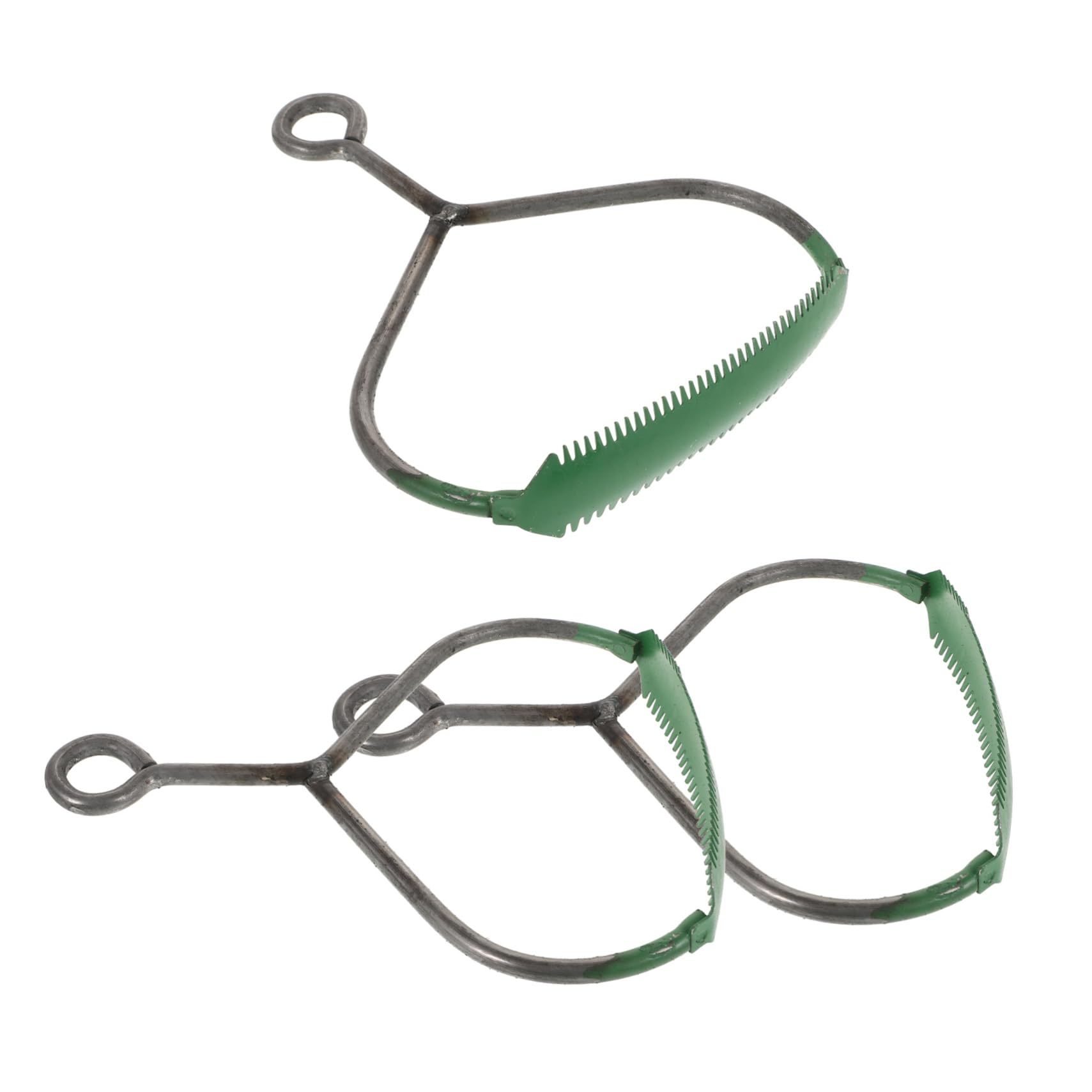 HAPINARY Cattle Grooming Brush 3pcs Horse Hair Removing Tool Serrated Brush for Horse Pet Comb