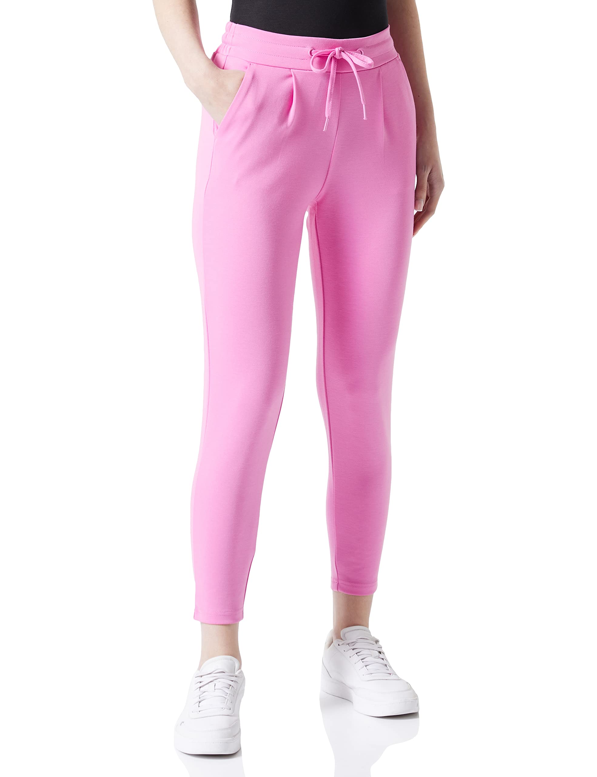 ICHI Women's Ihkate Pa Business Casual Pants, 172625/Super Pink, S