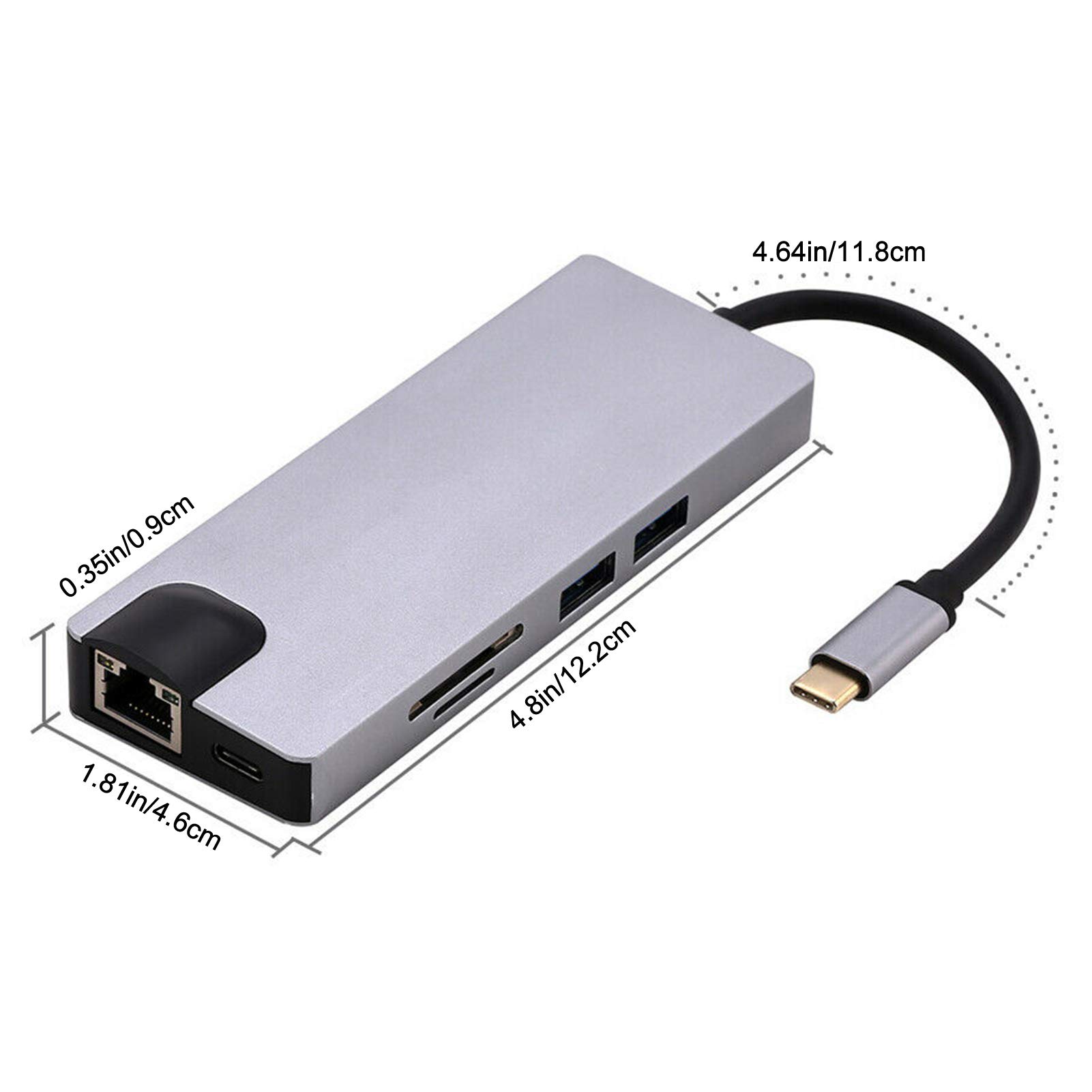 Socobeta USB typu C do 3,5 mm gniazdo słuchawkowe, adapter do czytnika kart pamięci, akcesoria