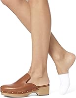 Vista 3 de HUE Calcetines de algodón para mujer con forro de puntera oculta, paquete de 3 pares