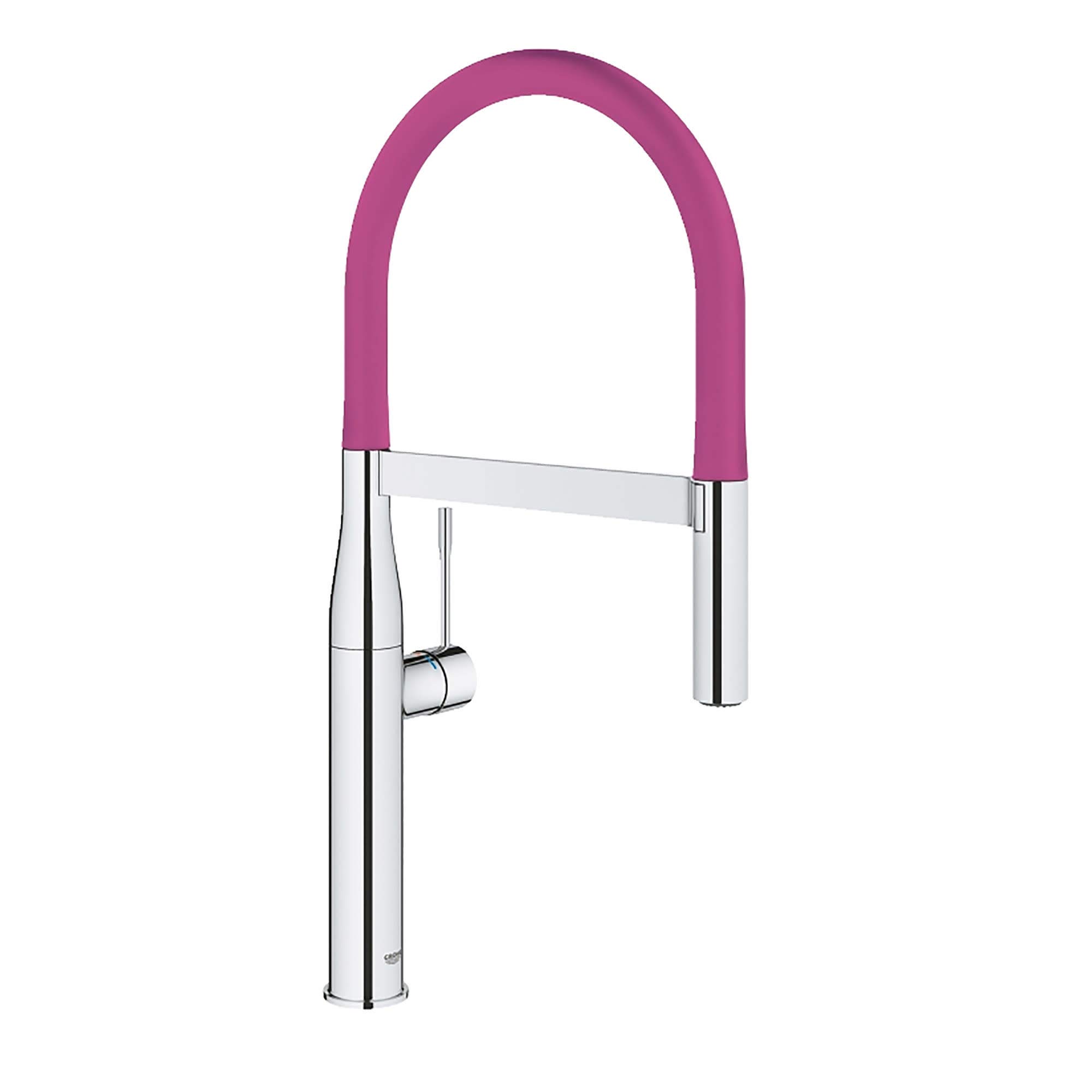 Grohe Essence New - Flexo para grifo de cocina Caño para Essence Profesional color rojo Ref. 30321DG0