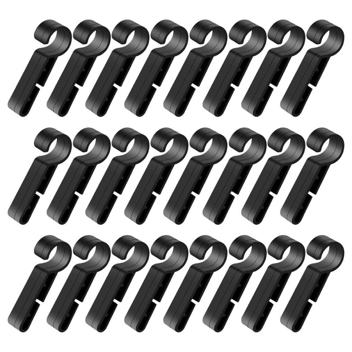 Clips antideslizantes para faros para evitar caídas de luz en cascos de ala completa 8