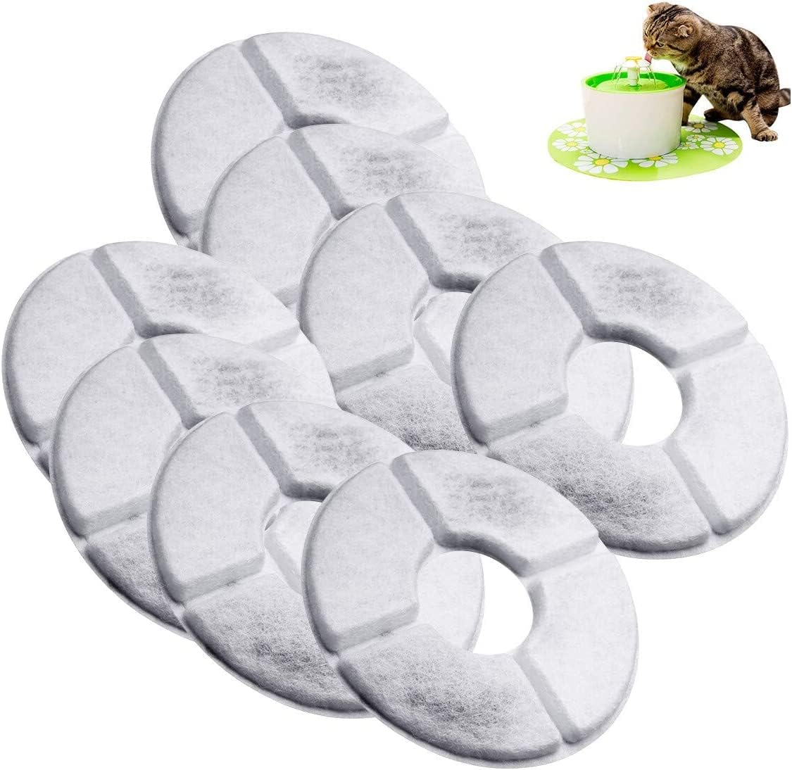 isYoung Cat Fountain 1.6L Automatic Pet Water Fountain Pet