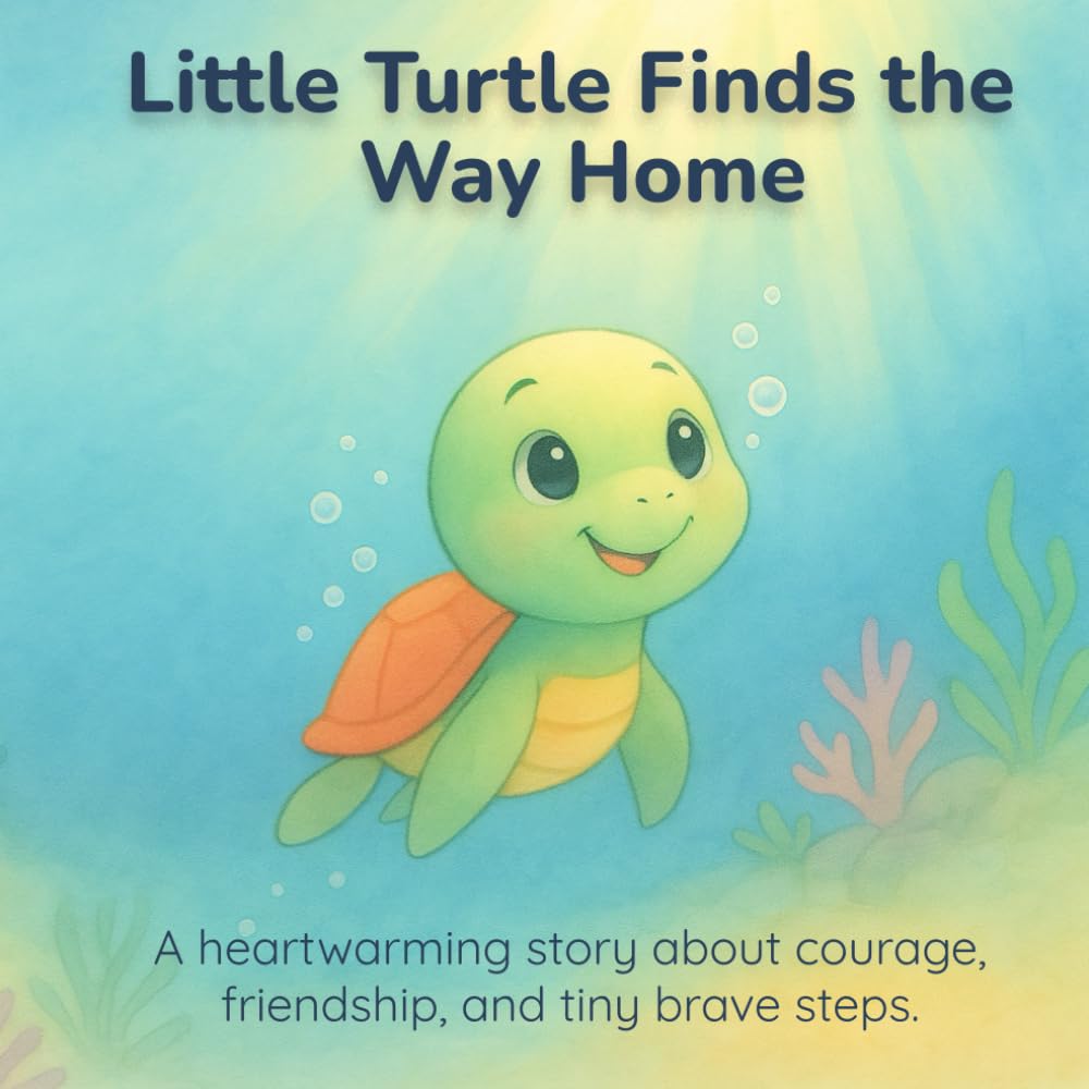 Little Turtle Finds the Way Home: A heartwarming story about courage, friendship, and tiny brave steps.