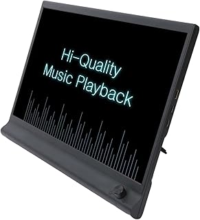 Sinknap Portable Monitor Laptop Screen Extender 15.6-inch FHD IPS Laptop Expansion Screen 1080P High Clarity School Work Entertainment Expansion Screen with Holder Black