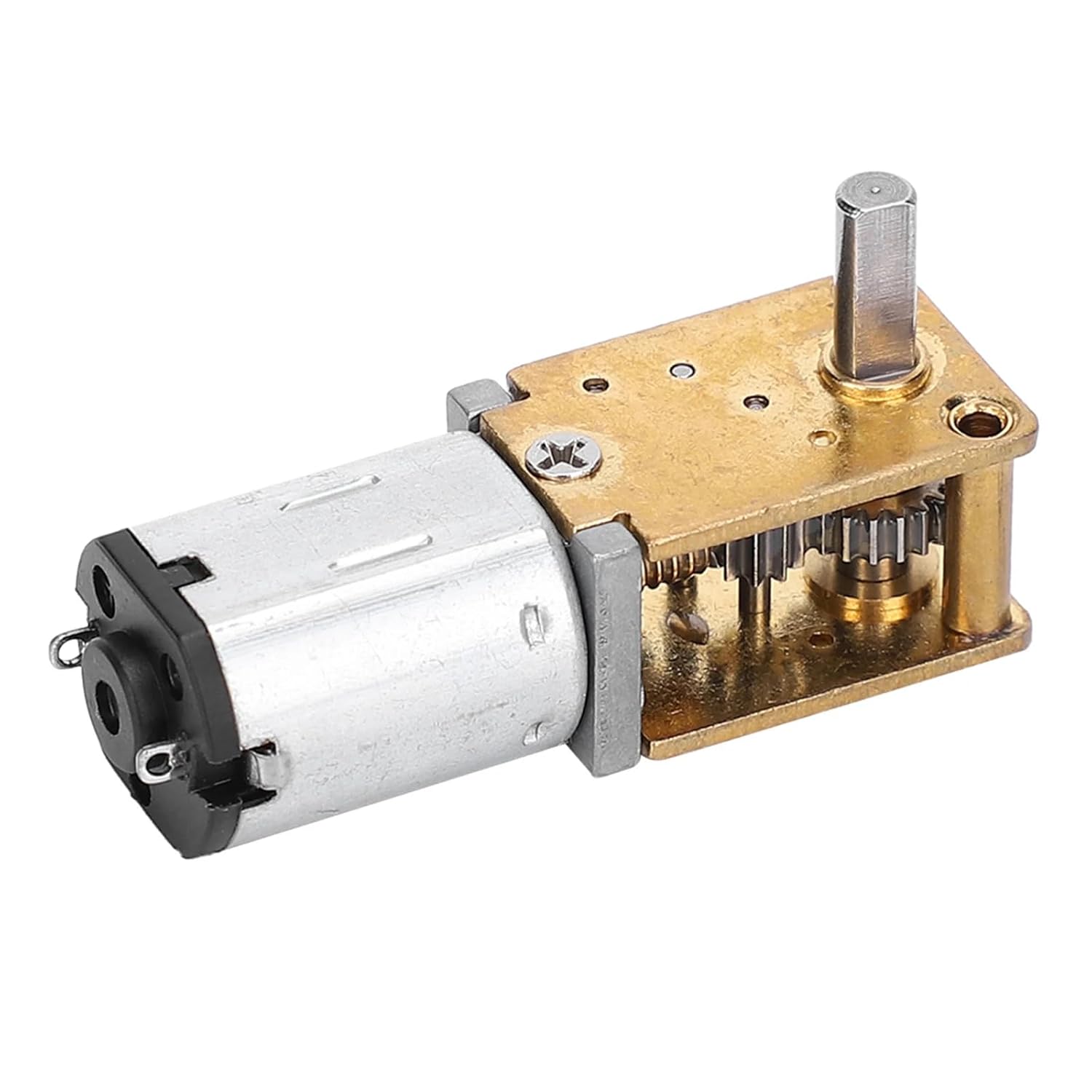 Mini DC Gear Motor N20, 3V/6V, 1:236 Ratio, Brush Motor with Worm Gear Reducer for Electronic Devices (DC3V 16RPM Other)