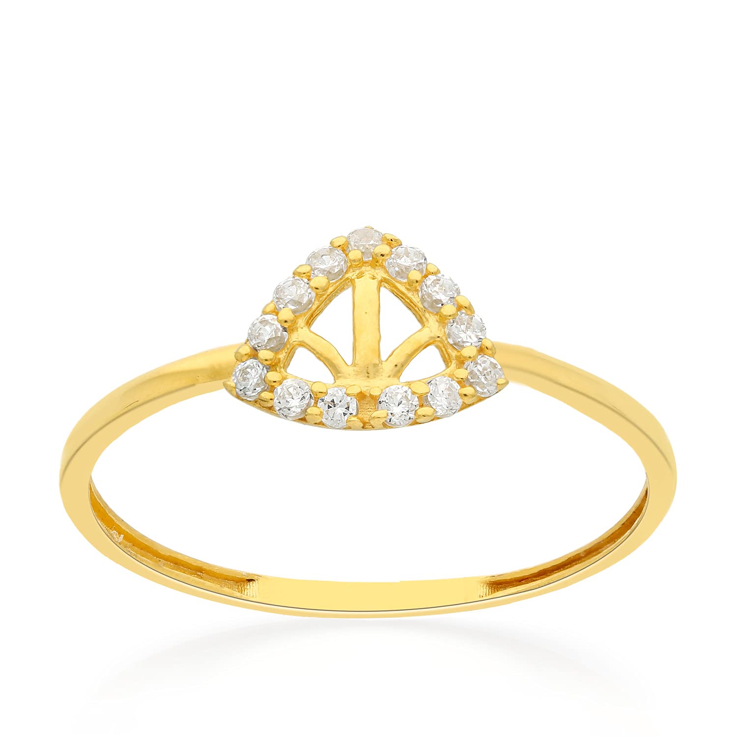 Malabar Gold and Diamonds 22k (916) Yellow Gold Ring for Women