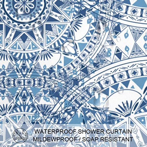 Rideau de douche imperméable pour une salle de bain bohème - 4