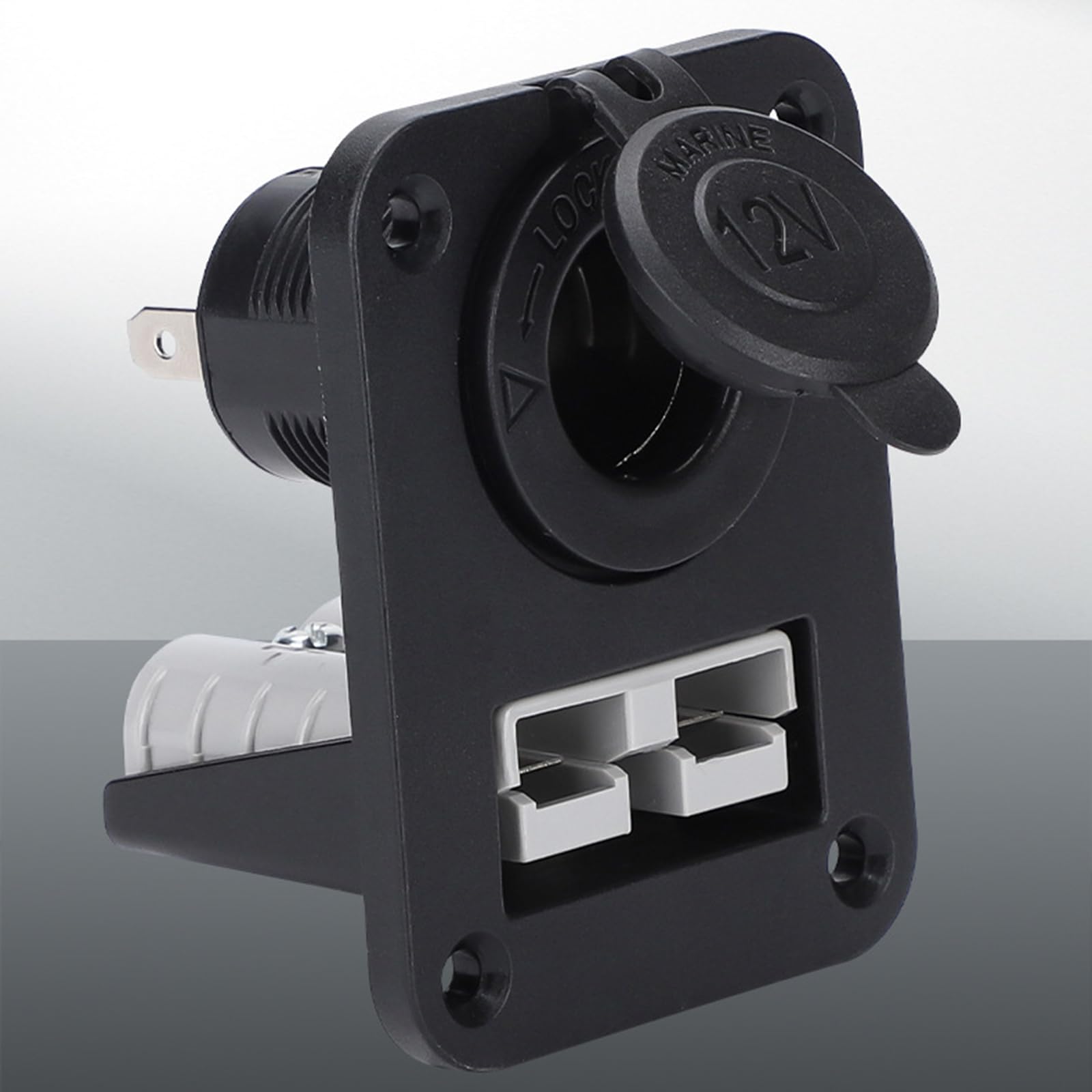 Adattatore multiplo per presa USB per sigarette, in ABS, per una ricarica stabile all'interno e all'esterno