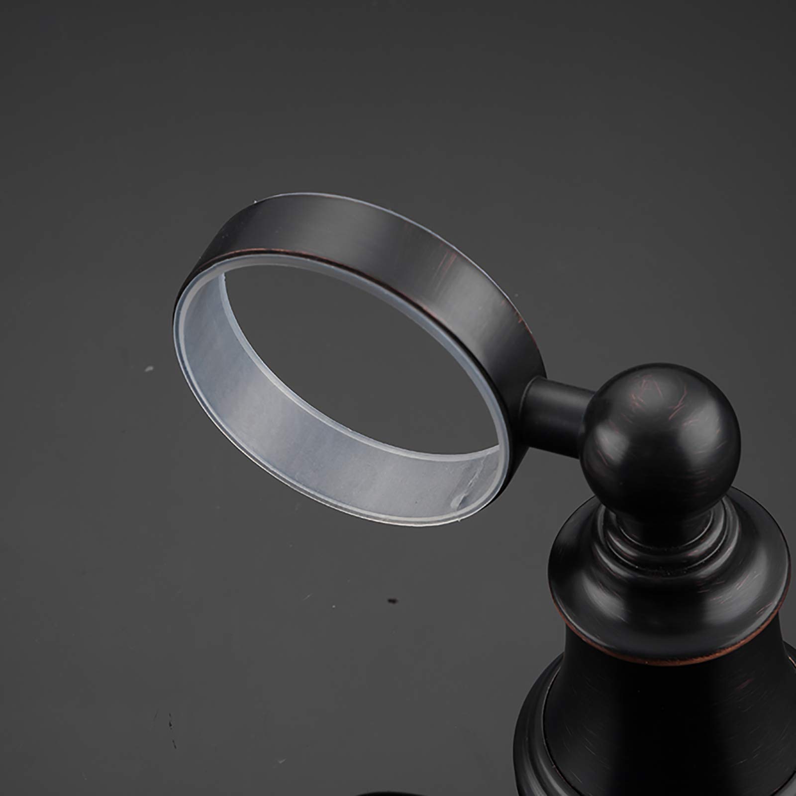 Jabonera de cerámica para ducha, latón montado en la pared, soporte para jabón para baño, cocina, estilo europeo, cesta de jabón de bronce negro
