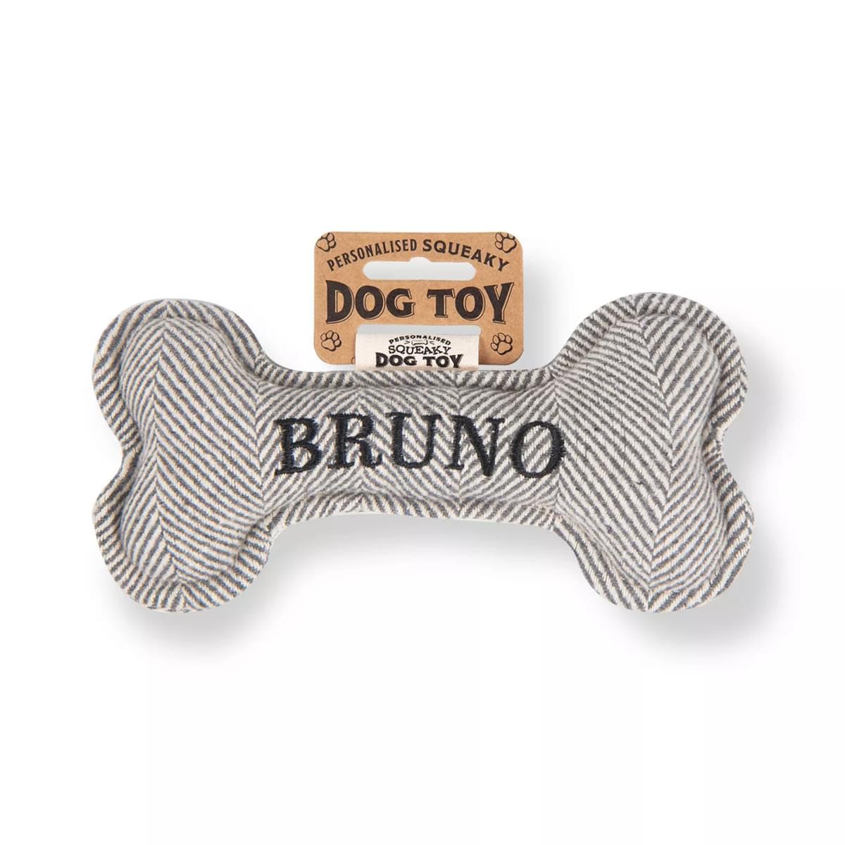 Squeaky Dog Toy (Bruno)