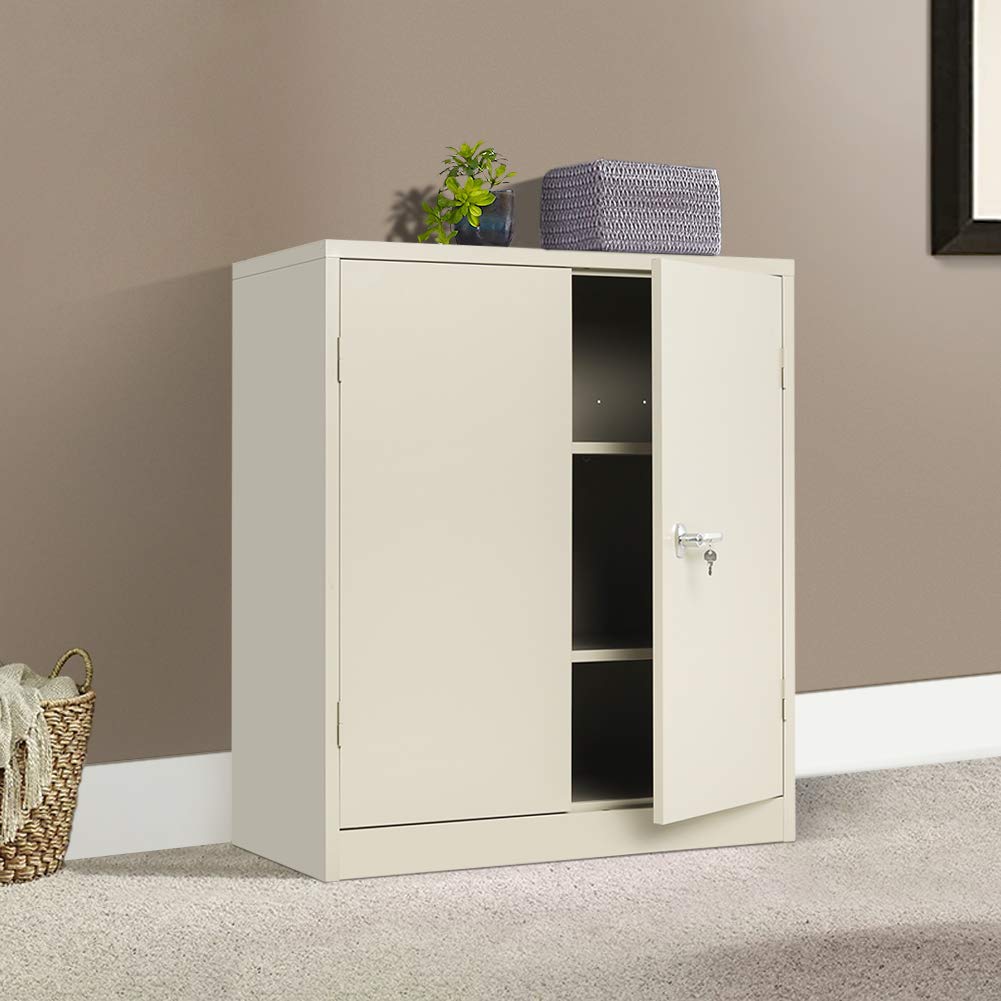 Metal Storage Locking Steel Storage 42”, Greenvelly