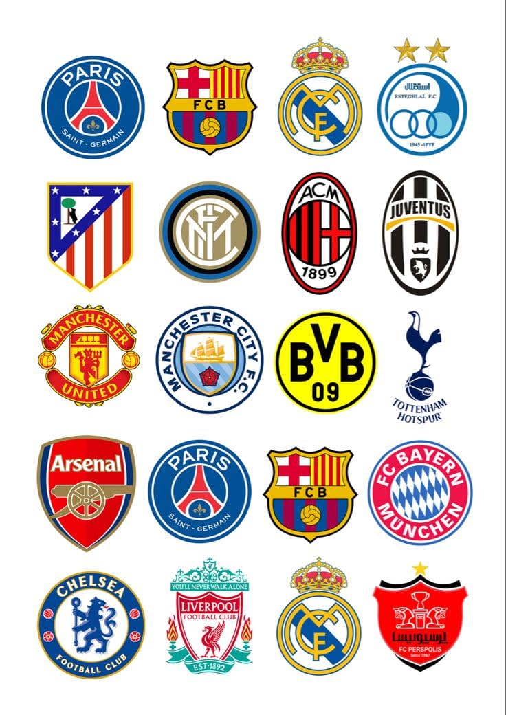 Famous Football Teams Arsenal Chelsea Etc Stickers - Pack of 20 (Vinyl Stickers,Multipurpose use for Laptop/Mobile/Bike/Luggage/Bottle/Guitar/Journal), 2.5 x 2.5 inches, Multicolor (B0CKTPLS9V) Amazon Price History, Amazon Price Tracker