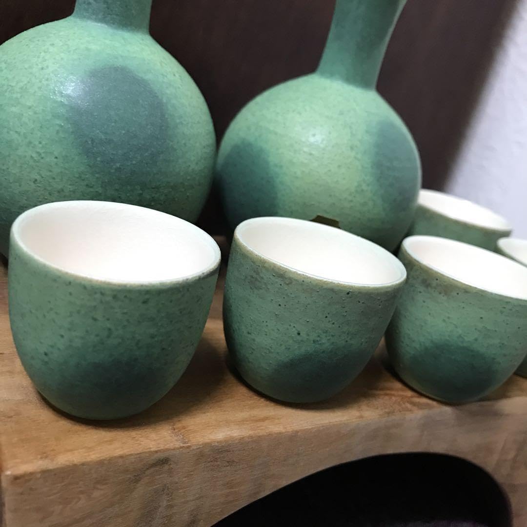 Amazon.co.jp: 清水焼 徳利 お猪口 セット 酒器揃 : ホーム＆キッチン