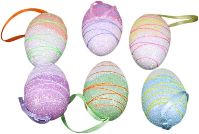 Amazon Fvvmeed 24個 イースターエッグ イースターぶら下げ卵 プラスチック製 カラフル お得 イベント ハンド塗装 つかみどり お菓子 吊り下げる飾り 復活祭 デコレーション イースター飾り タイプ2 クリスマス雑貨 おもちゃ Amazon Fvvmeed 24個 イースターエッグ イースターぶら下げ卵 プラスチック製 カラフル お得 イベント ハンド塗装 つかみどり お菓子 吊り下げる飾り 復活祭 デコレーション イースター飾り タイプ2 クリスマス雑貨 おもちゃ