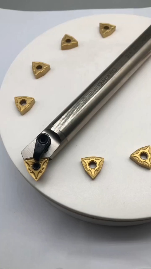 Image of 3 /4 inch Lathe Internal Boring Bar Turning Tool Holder S20R-MWLNR08 with Indexable Carbide Turning Insert WNMG432