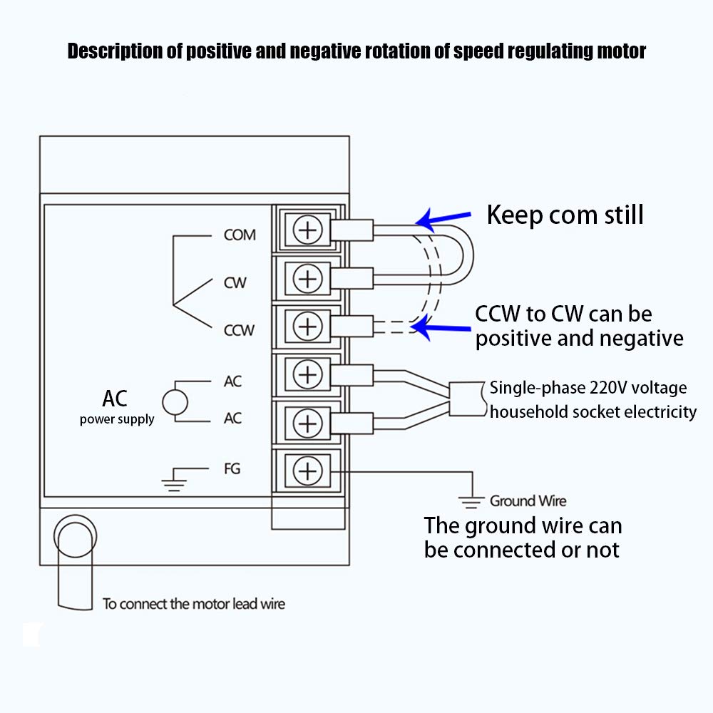 110V 15W Ac Gear Motor Electric Single-Phase Motor Gear Motor Rated Speed 270 RPM Electric Variable Speed Adjustable Controller Governor Motor Speed Controller Combo