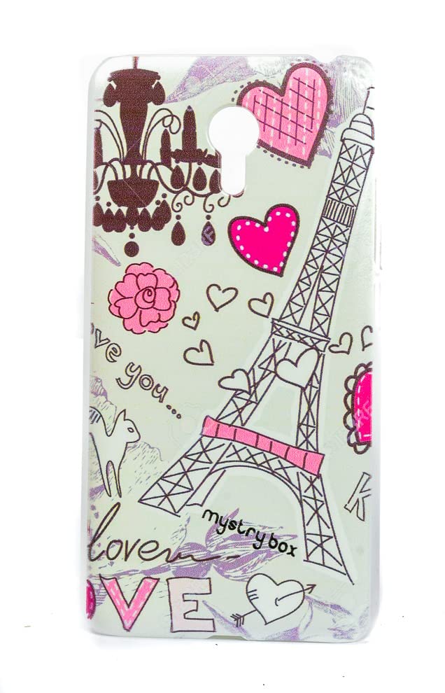 The Little Shop Designer Printed Hard Back Cover for Meizu M2 Note 2 (LovelyEiffelTwr)-image-43