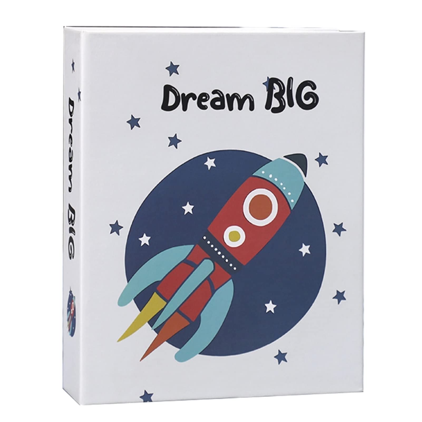 Bricolaje Libro de Diario de álbumes de Fotos de Viajes for Oficina de Viaje Escuela Secundaria Escuela de Negocios Memoria de Regalo (Color : Dream)