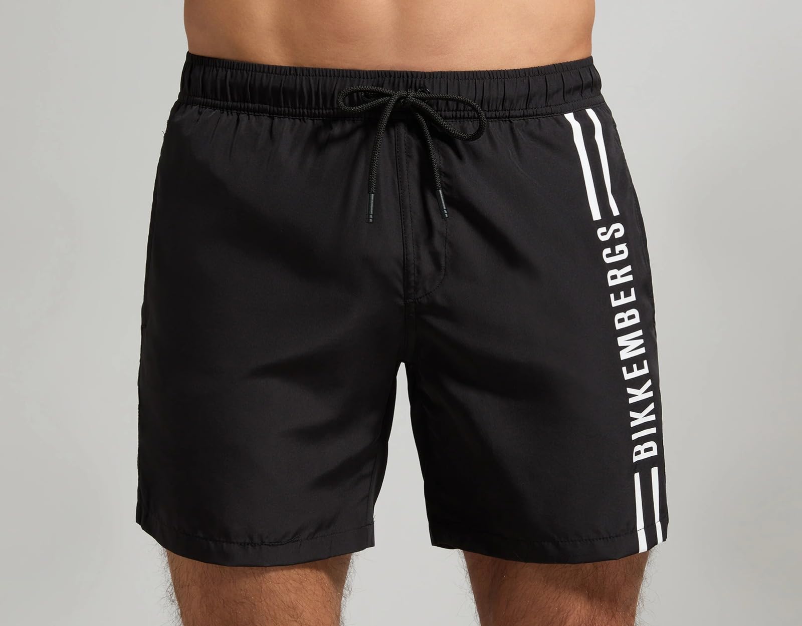 Bikkembergs Short de Bain Print Logo latéral Homme