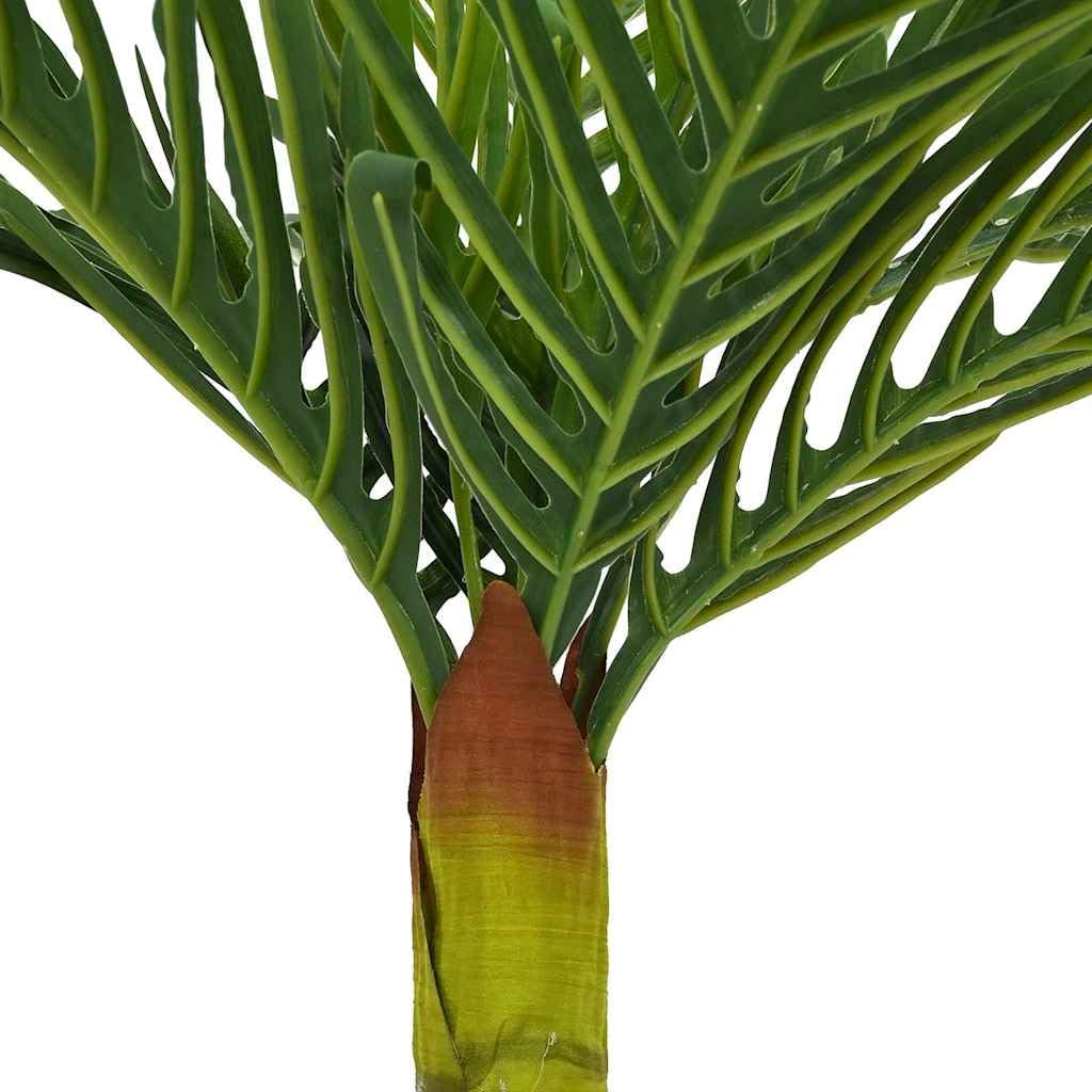 SYDE Sztuczna Palma Roślina 9 Liści 70 cm Zielony