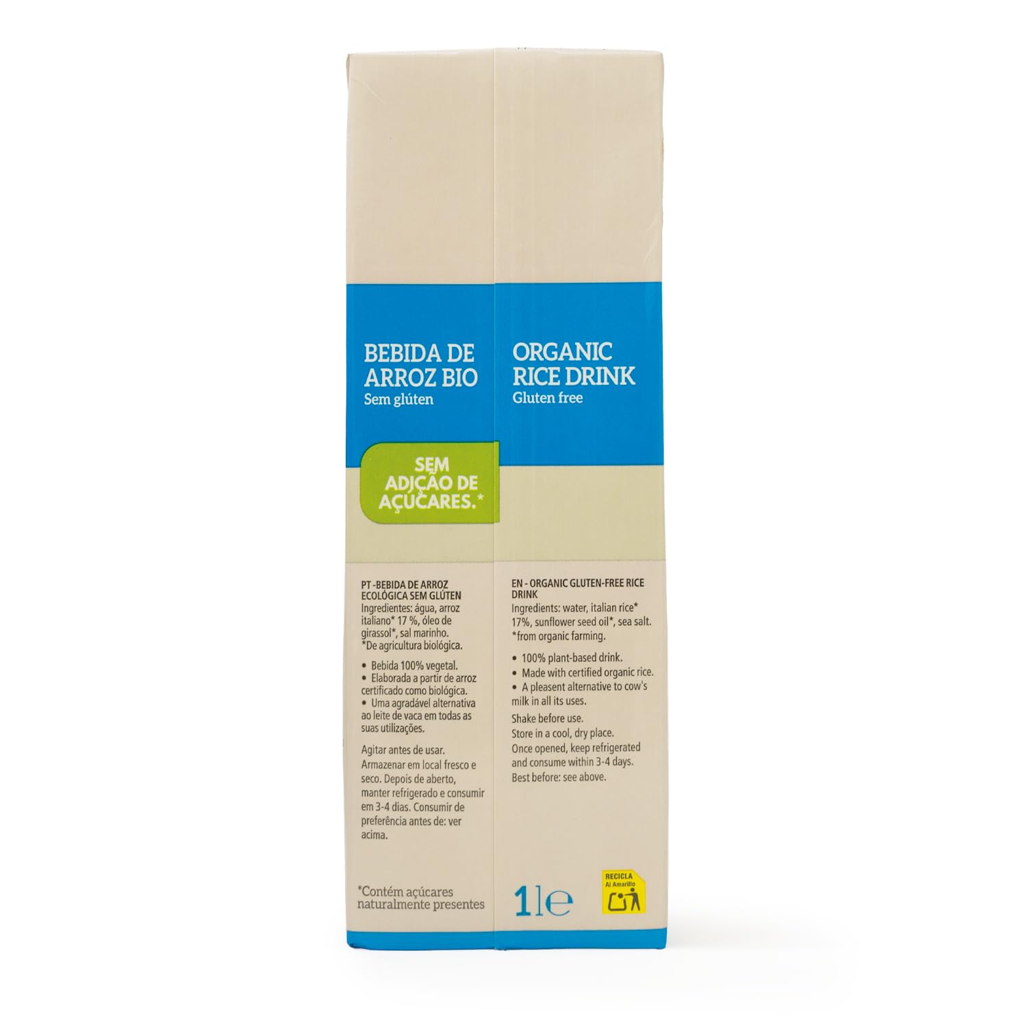 La Finestra sul Cielo Bebida De Arroz Bio Gluten Free - La Finestra Sul Cielo - 1L