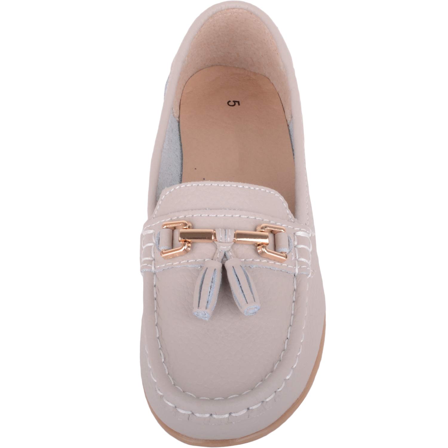 ABSOLUTE FOOTWEAR Mocassini da donna in pelle casual senza lacci