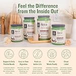 Botanica Perfect Protein, Organic Chocolate Plant Based Protein Powder 420g | Pea, soy, gluten & legume free, 20g protein with BCAAs, Made in Canada.