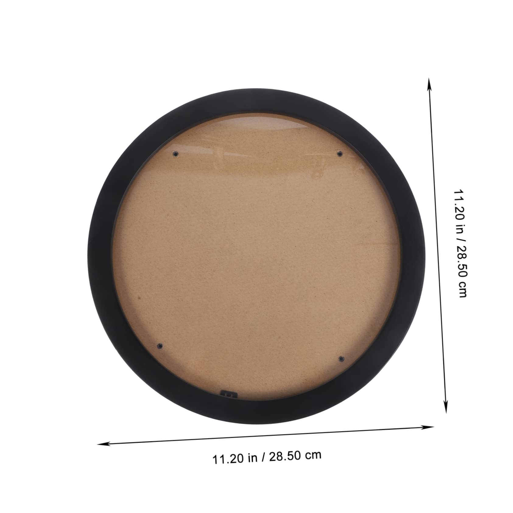 Levemolo Round Frame Display Embroidery Hoop Wall Art Cross Stitch Picture Holder Home Decor Black