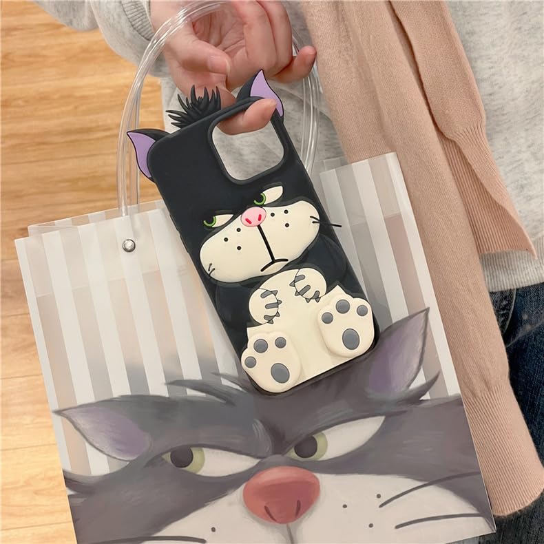 Amazon.com: Soft Silicone Lucifer Cat with Foldable