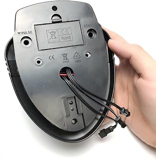 LCD Heart Rate for Exercise for Bike and Rowing Machine – for Bike Speedometer with, Speed, Calories & Pulse Display, ABS Plastic Fitness for Bike Console
