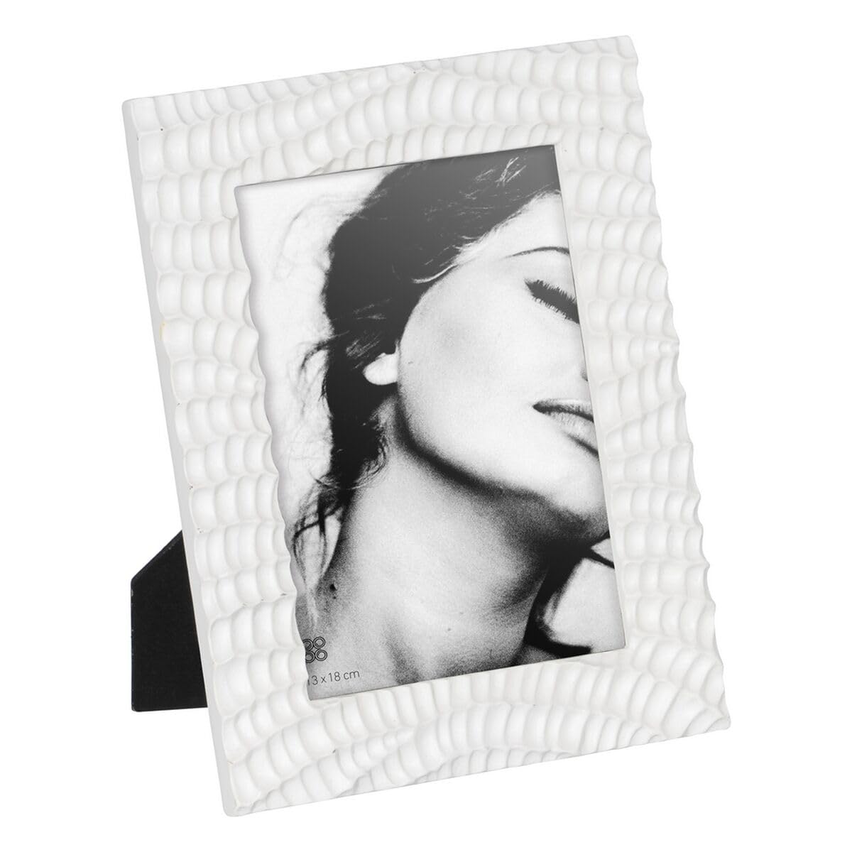 BigBuy Home Photo Frame White Polyresin 18.4 x 1.8 x 23.5 cm